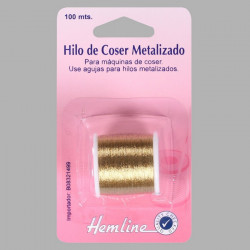 HILO DE COSER METALIZADO DORADO H242.G